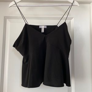 Women’s black tank